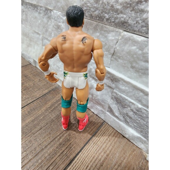 ALBERTO DEL RIO 2011 MATTEL FIGURE JAKKS WWE WWF ELITE EL DORADO RED BOOTS - Picture 2 of 4